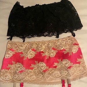Victoria’s Secret Underwear Lingerie Garter Suspender - 2 pairs